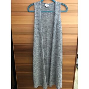 LuLaRoe Sleeveless Vest Duster NWOT